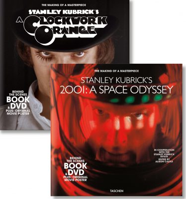 Stanley Kubrick’s 2001: A Space Odyssey & A Clockwork Orange. Book & DVD Sets by Alison Castle (ed.) (2019)